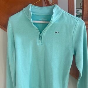 Like new Vineyard Vines quarter-zip “shep shirt.” kids size L.